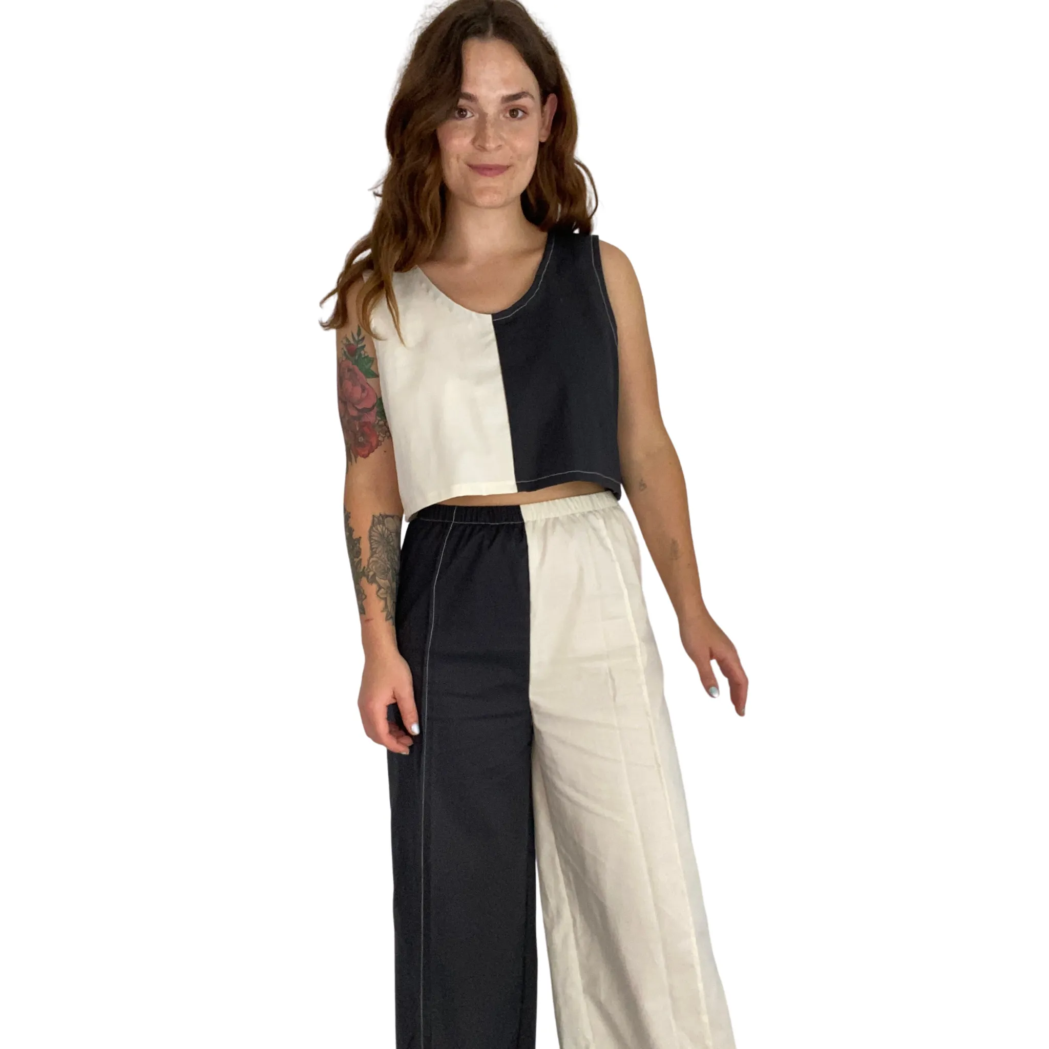 Elle Pants - Monochrome sold by Isabella Eve product image thumbnail 3