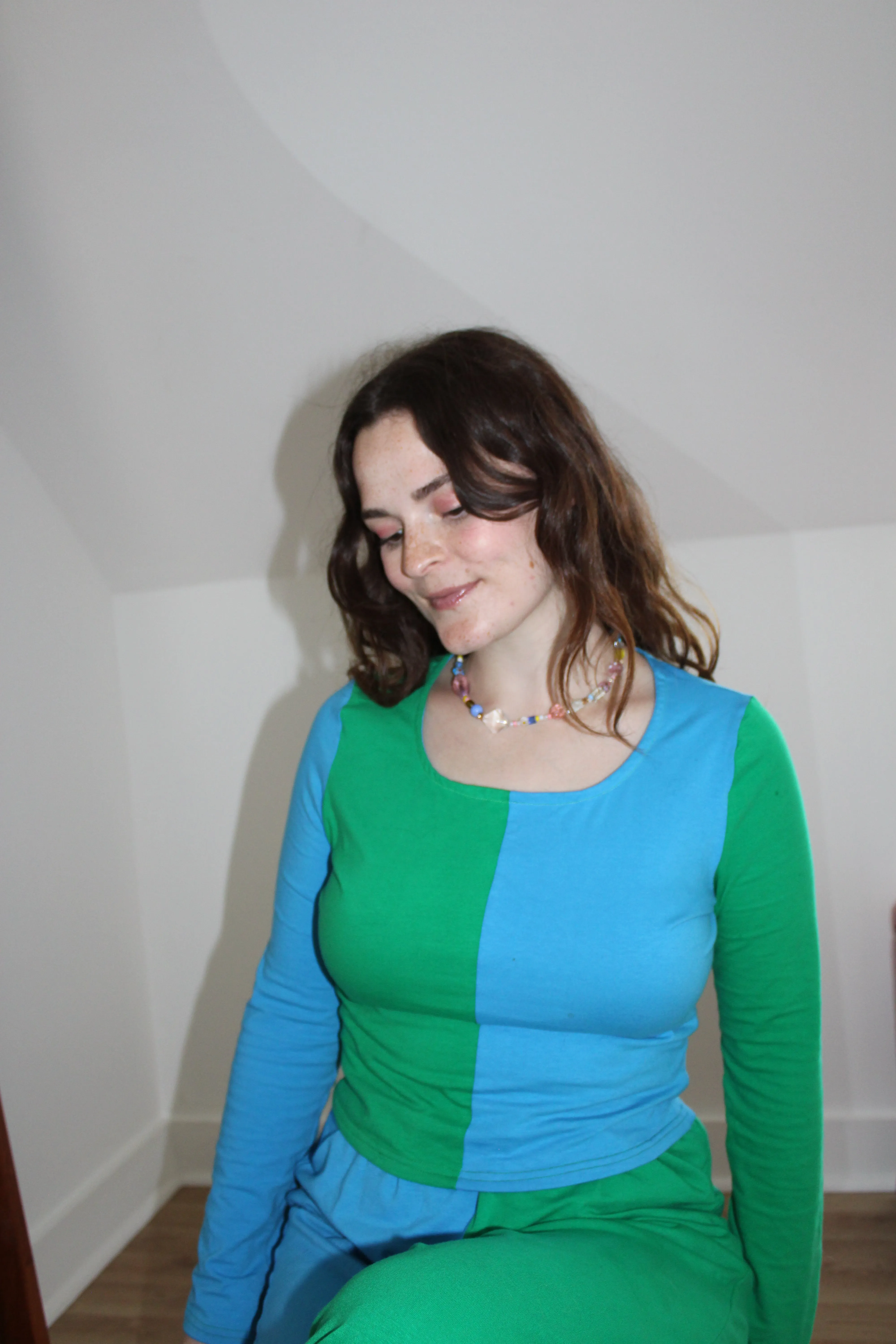 Zoey Top | Color-block sold by Isabella Eve product image thumbnail 4