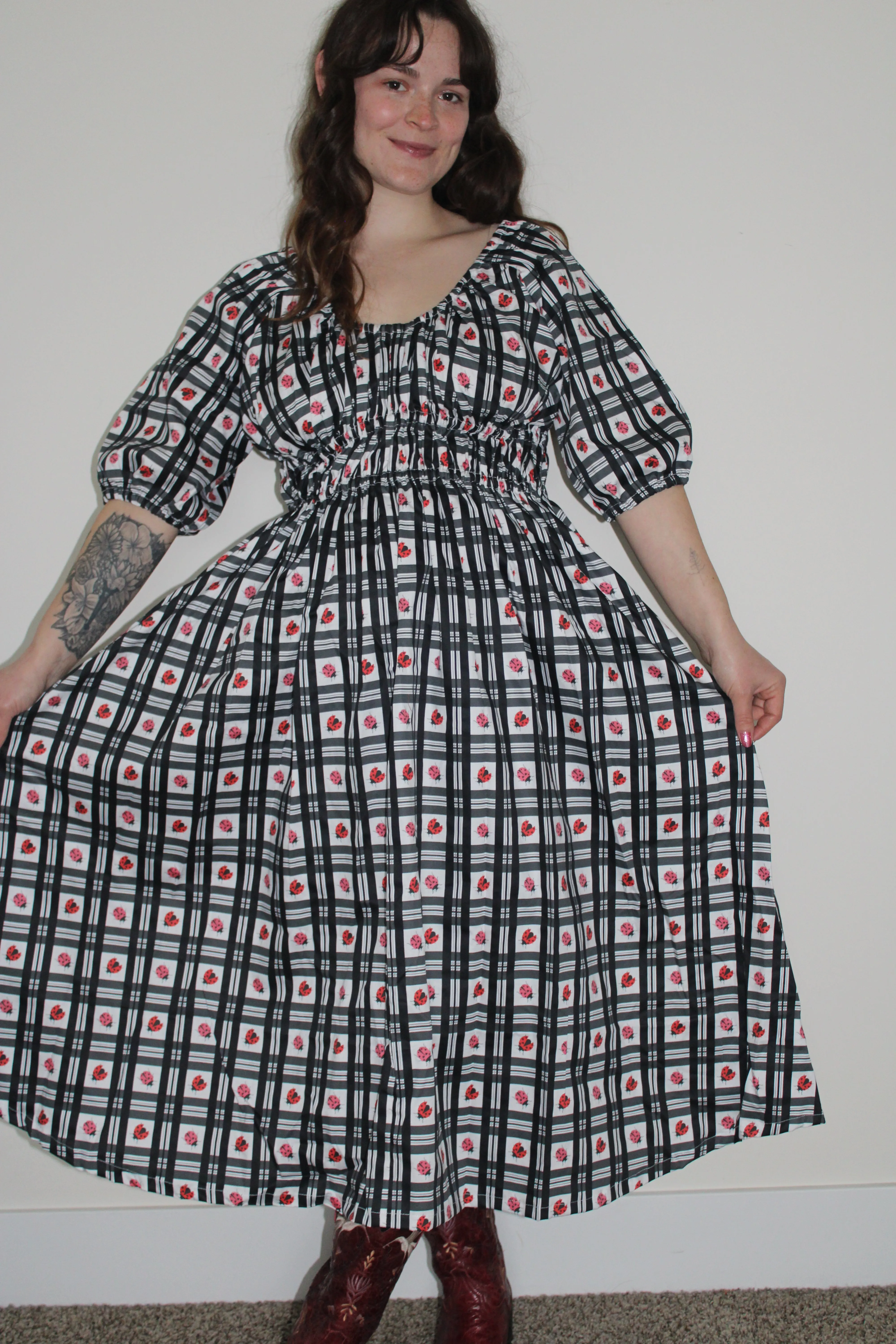 Ruby Dress | Ladybug sold by Isabella Eve product image thumbnail 3