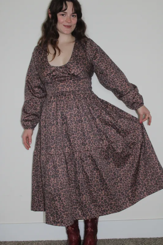 Lola Skirt in Leopard sold by Isabella Eve