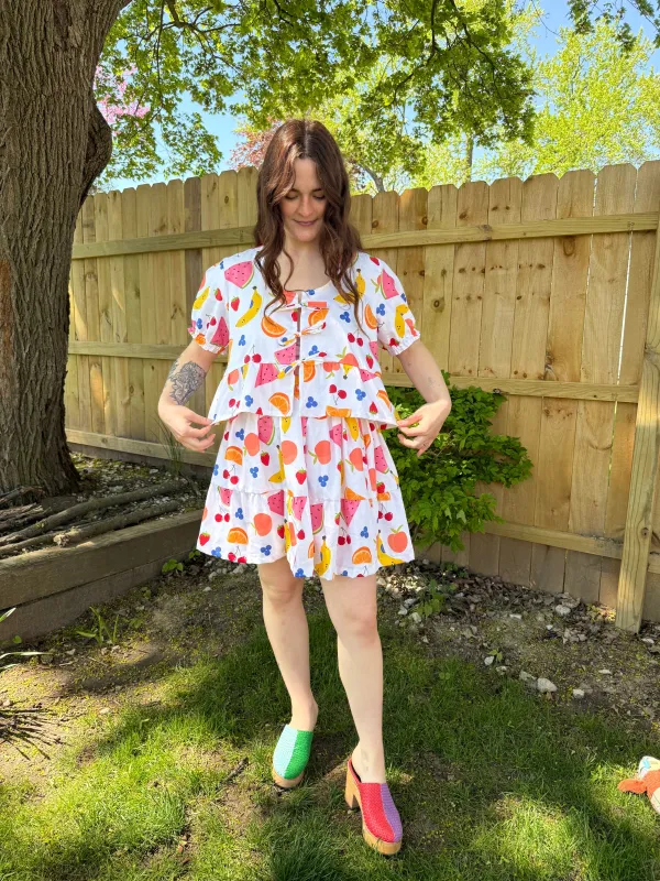 Josie Top in Fruit Salad sold by Isabella Eve