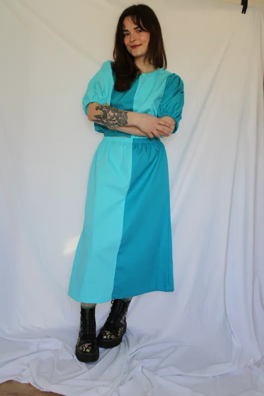 Elle Top in Ocean Blue sold by Isabella Eve