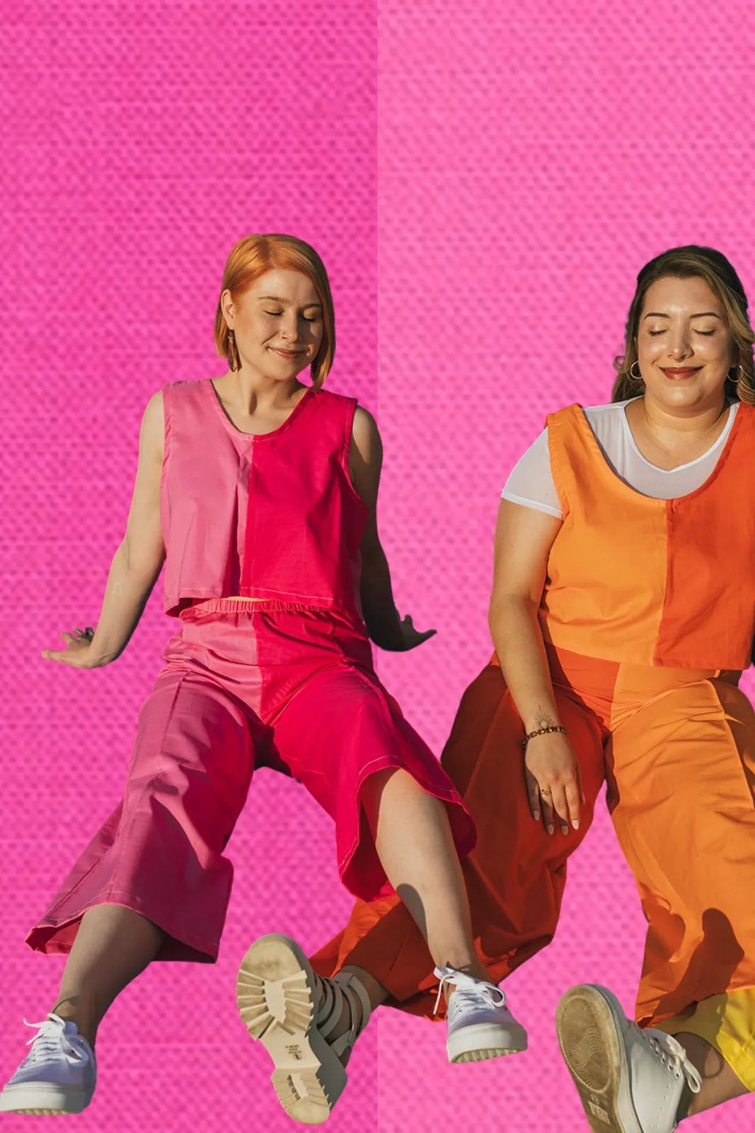 Elle Tank in Peony Pink sold by Isabella Eve