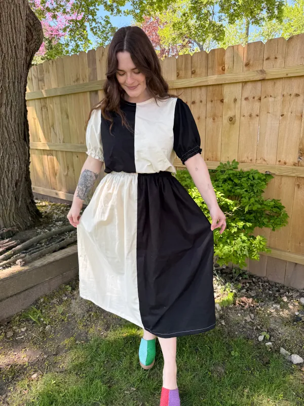 Elle Top in Monochrome sold by Isabella Eve