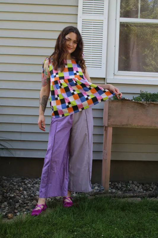 Elle Pants in Lilac Purple sold by Isabella Eve