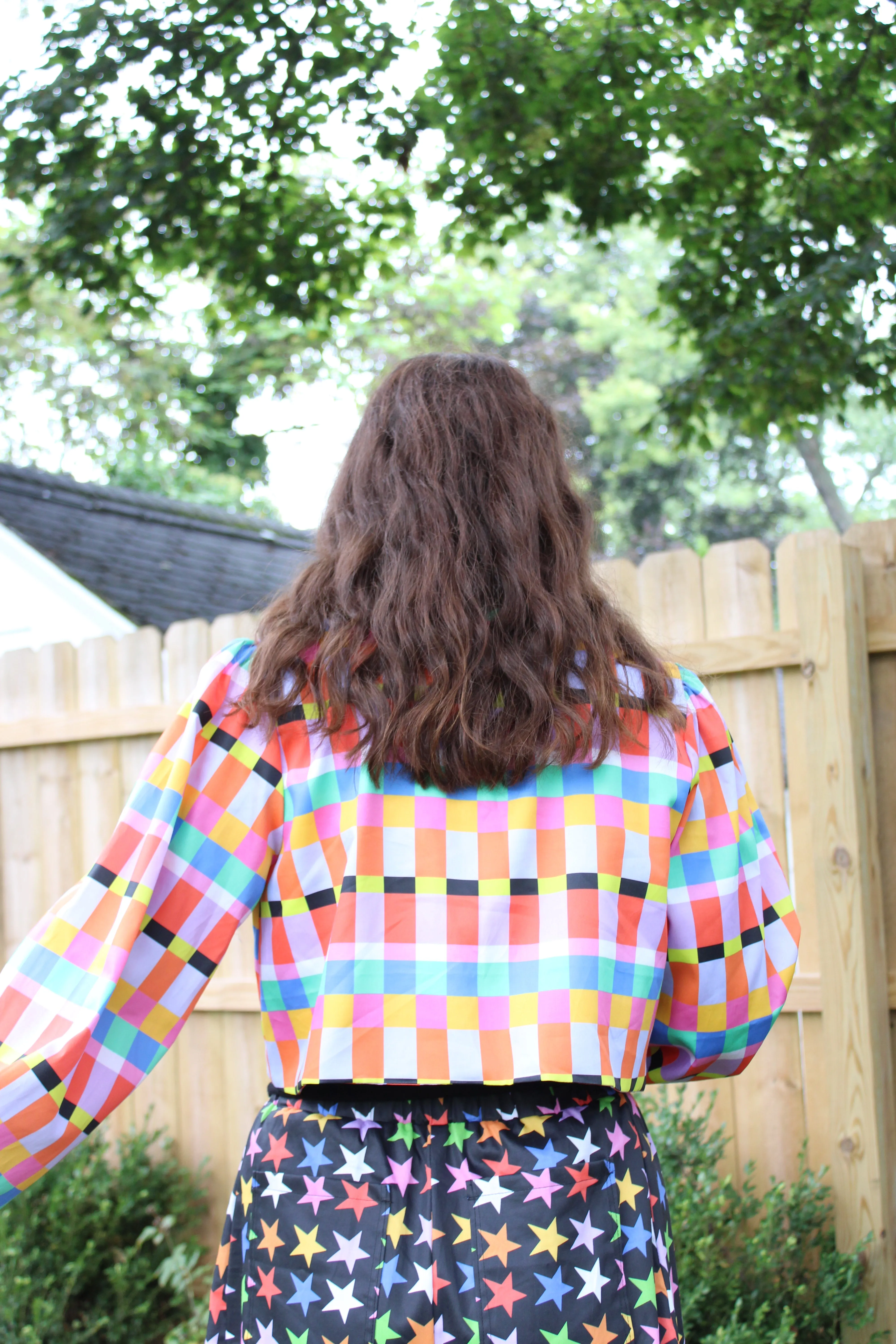 Cassie Top in Rainbow Ribbon sold by Isabella Eve product image thumbnail 4