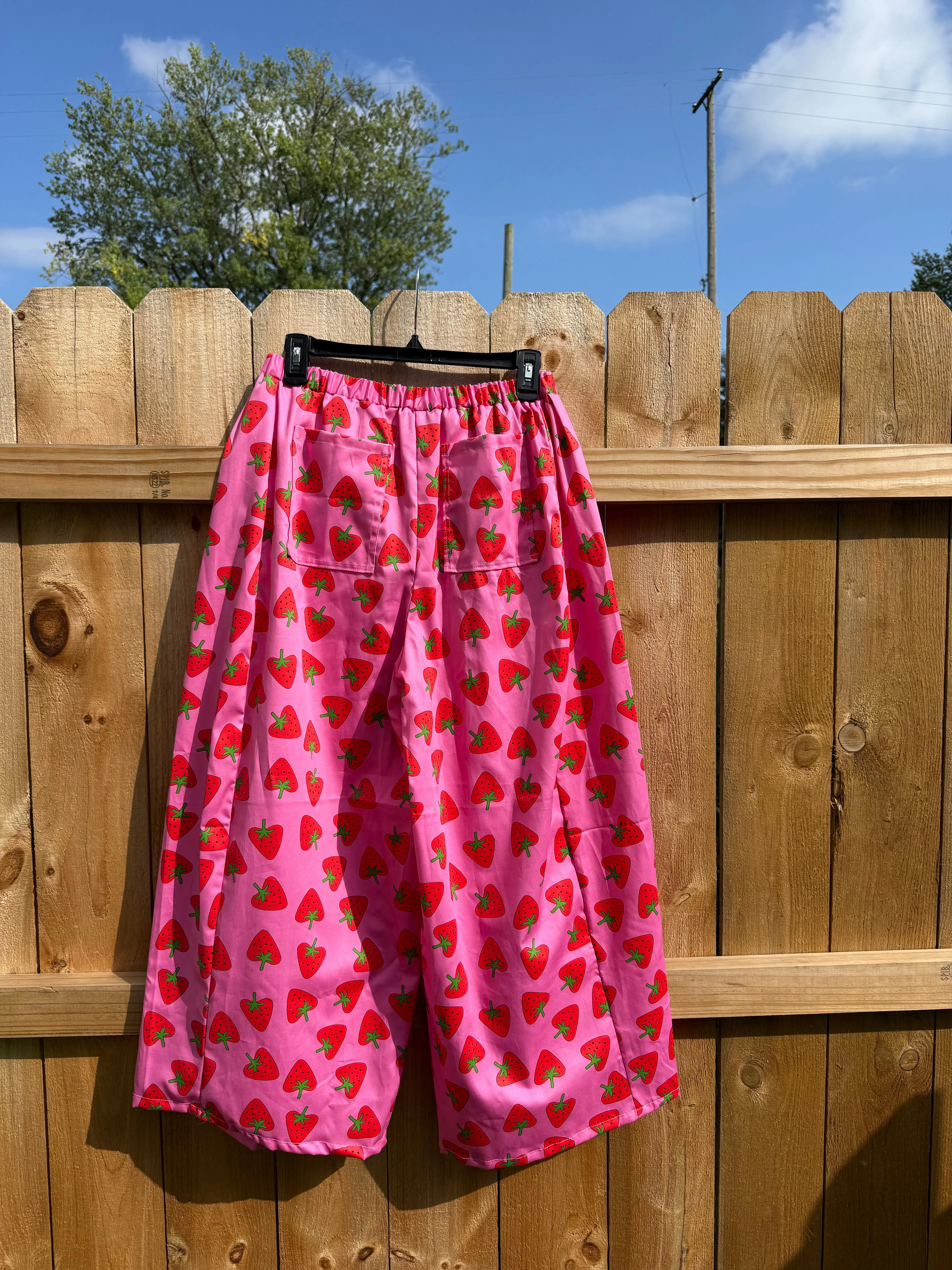 Marnie Pants in Strawberry Hearts sold by Isabella Eve product image thumbnail 3