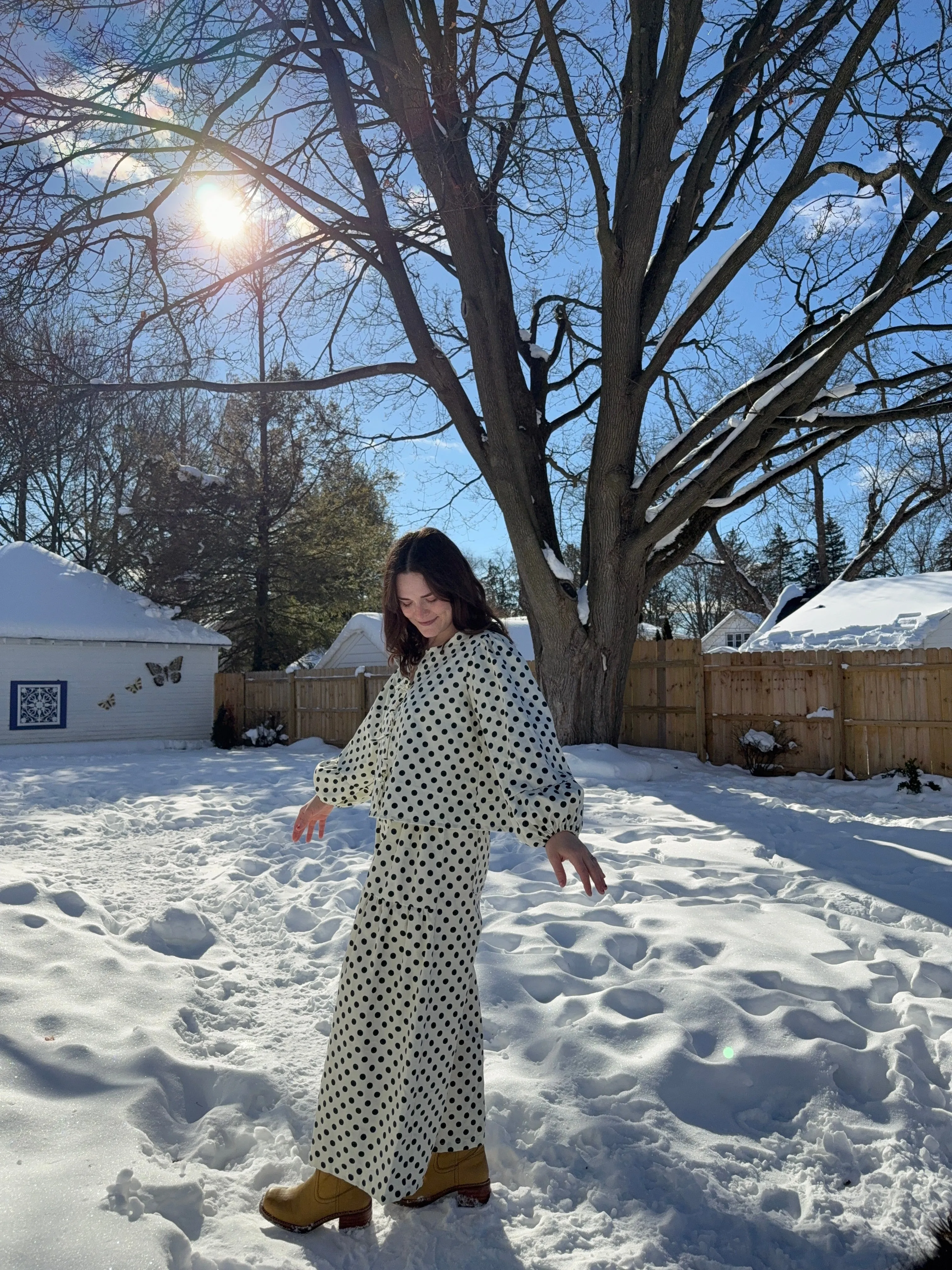 Georgie Pants in Spots sold by Isabella Eve product image thumbnail 4