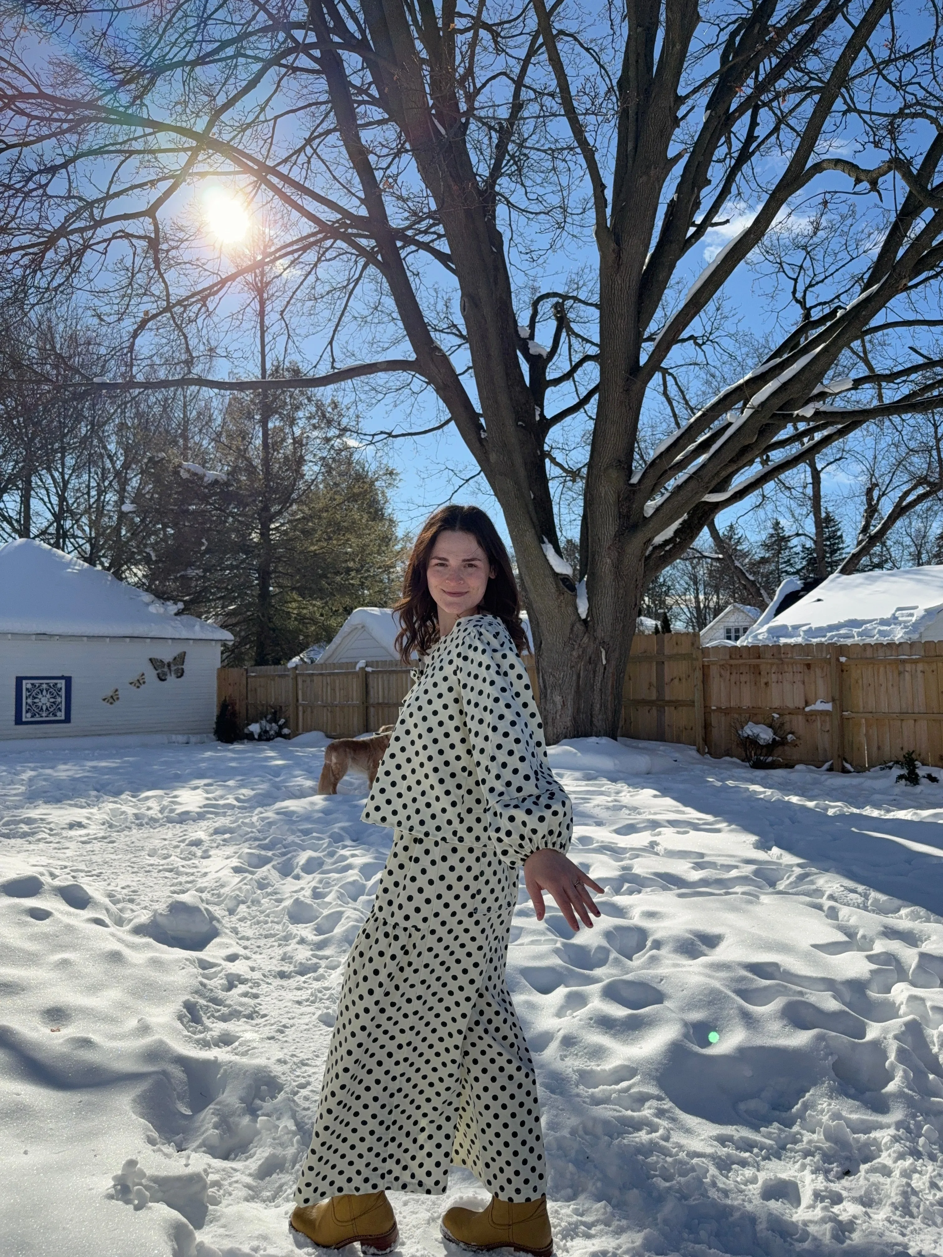 Georgie Pants in Spots sold by Isabella Eve product image thumbnail 3