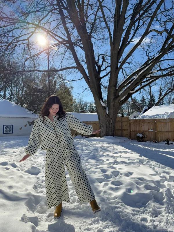 Georgie Pants in Spots sold by Isabella Eve
