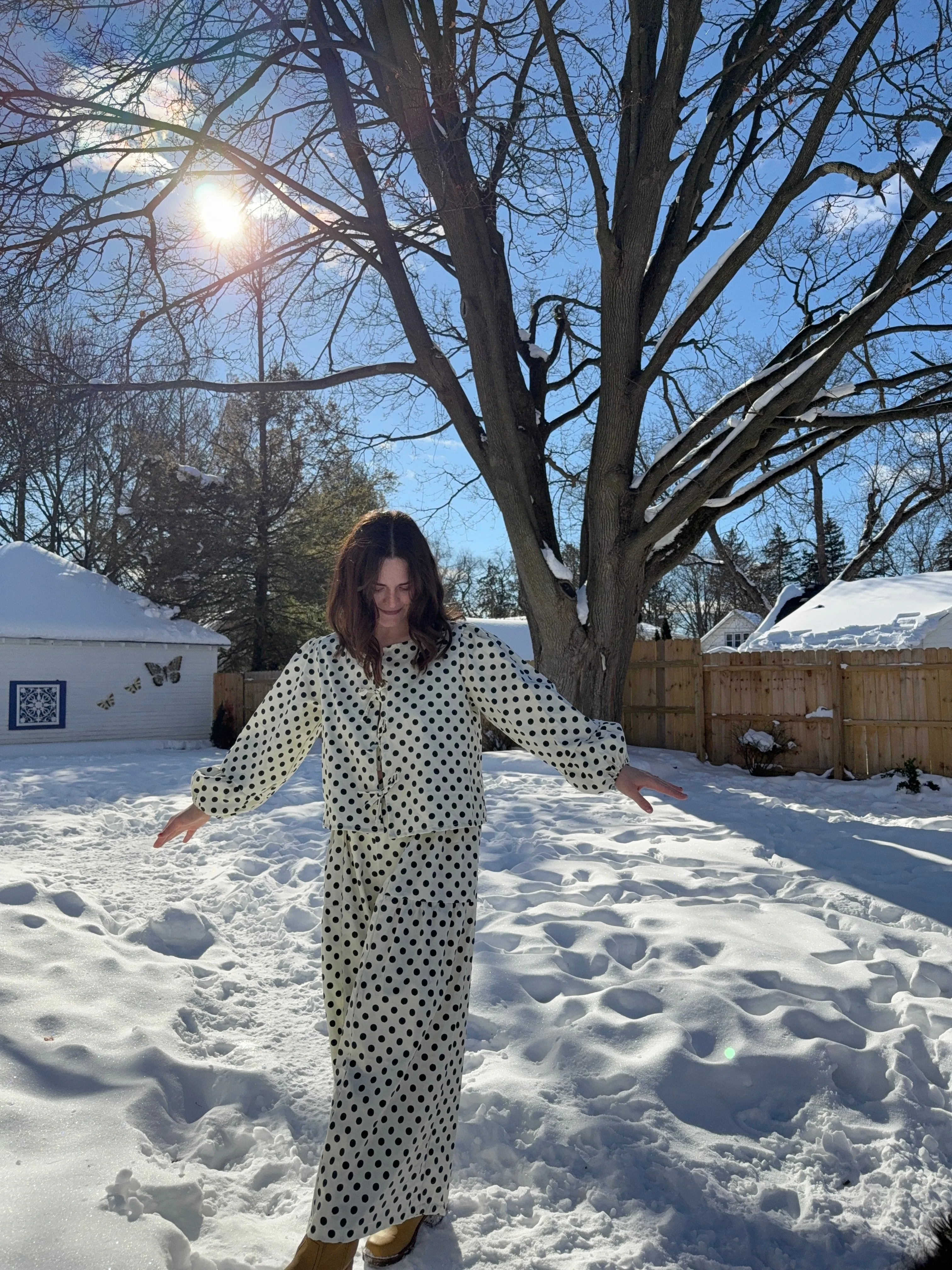 Georgie Pants in Spots sold by Isabella Eve product image thumbnail 5