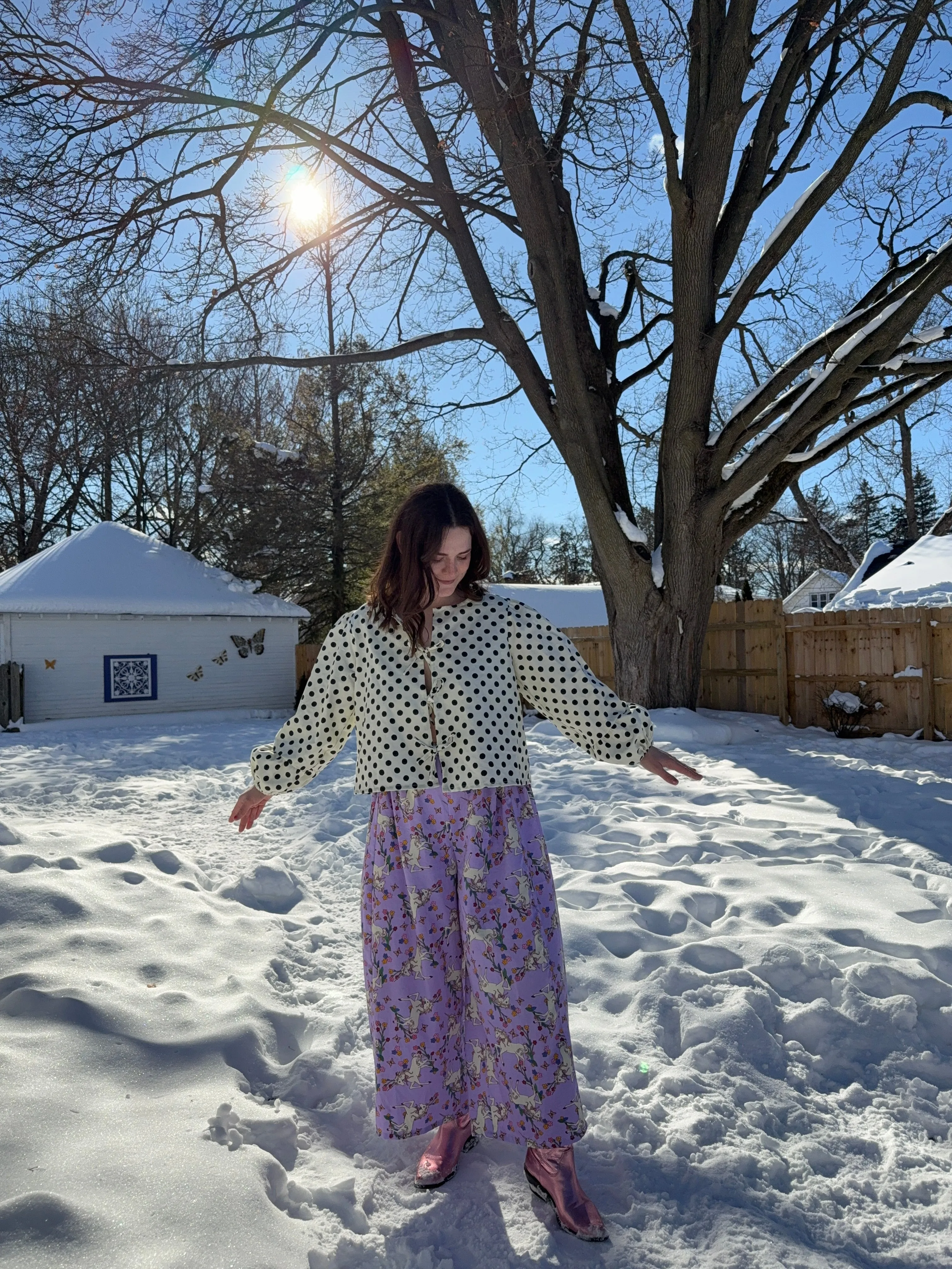 Marnie Pants in Unicorn sold by Isabella Eve product image thumbnail 2