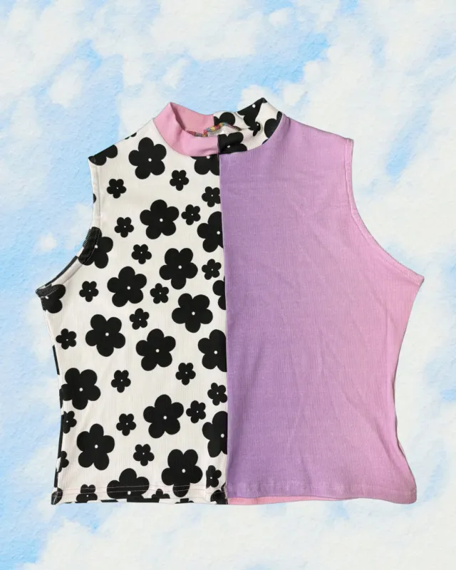 Split Print Rue Tank | 2XL made by Isabella Eve