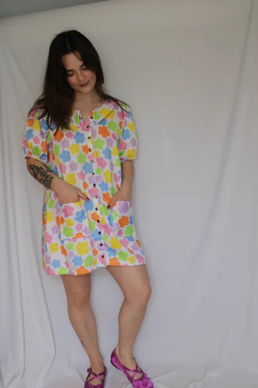 Charlie Dress - Pastel Garden sold by Isabella Eve
