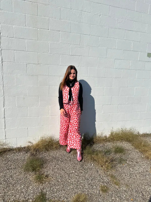 Remi Pants | Strawberry Patch sold by Isabella Eve