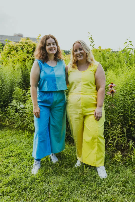 Elle Pants - Lemon sold by Isabella Eve