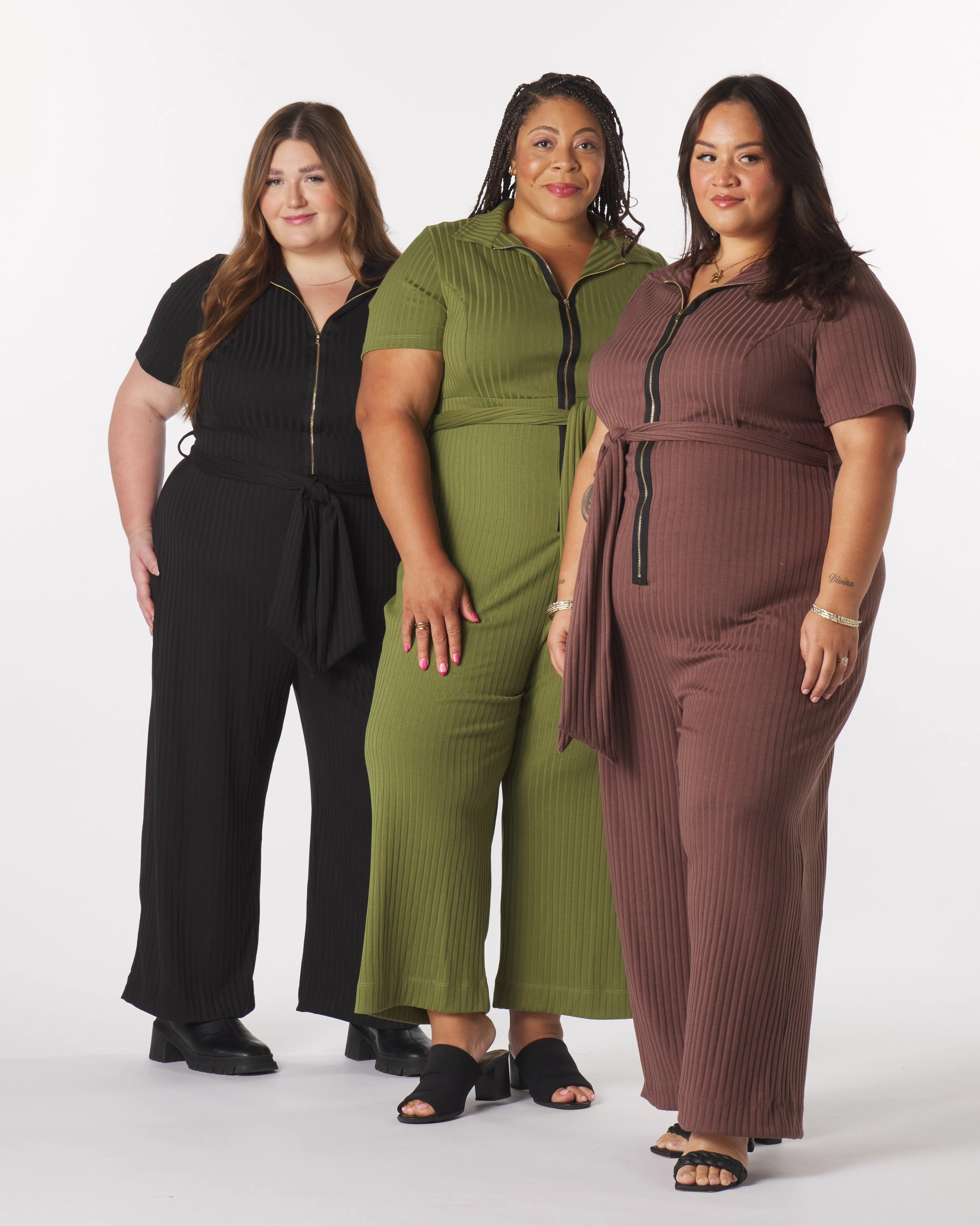 Lucia Belted Jumpsuit sold by What Lo Wants product image thumbnail 4