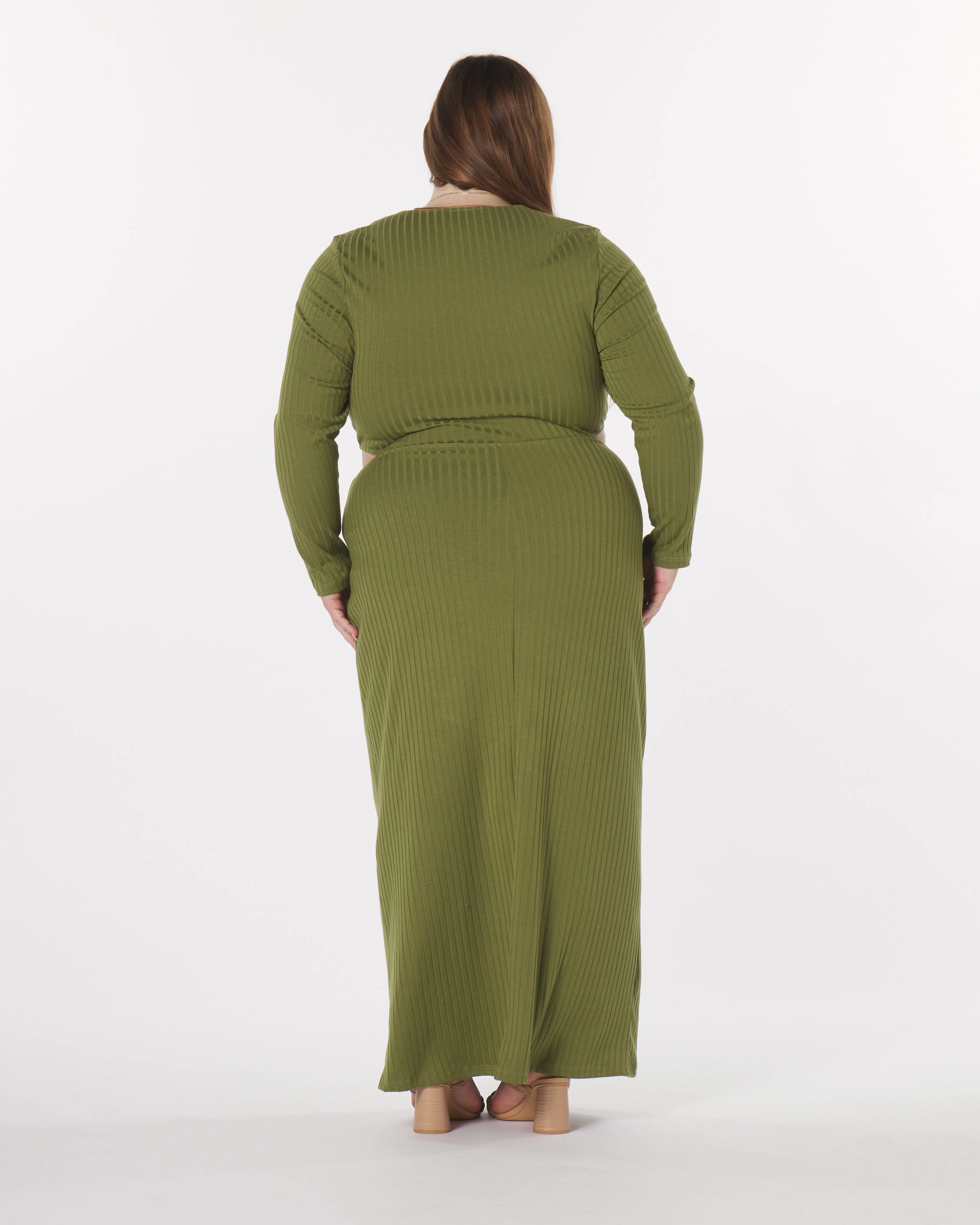 Madeline Cut-Out Maxi Dress sold by What Lo Wants product image thumbnail 4