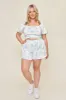 Bo Ruched Top in Sky Blue sold by What Lo Wants