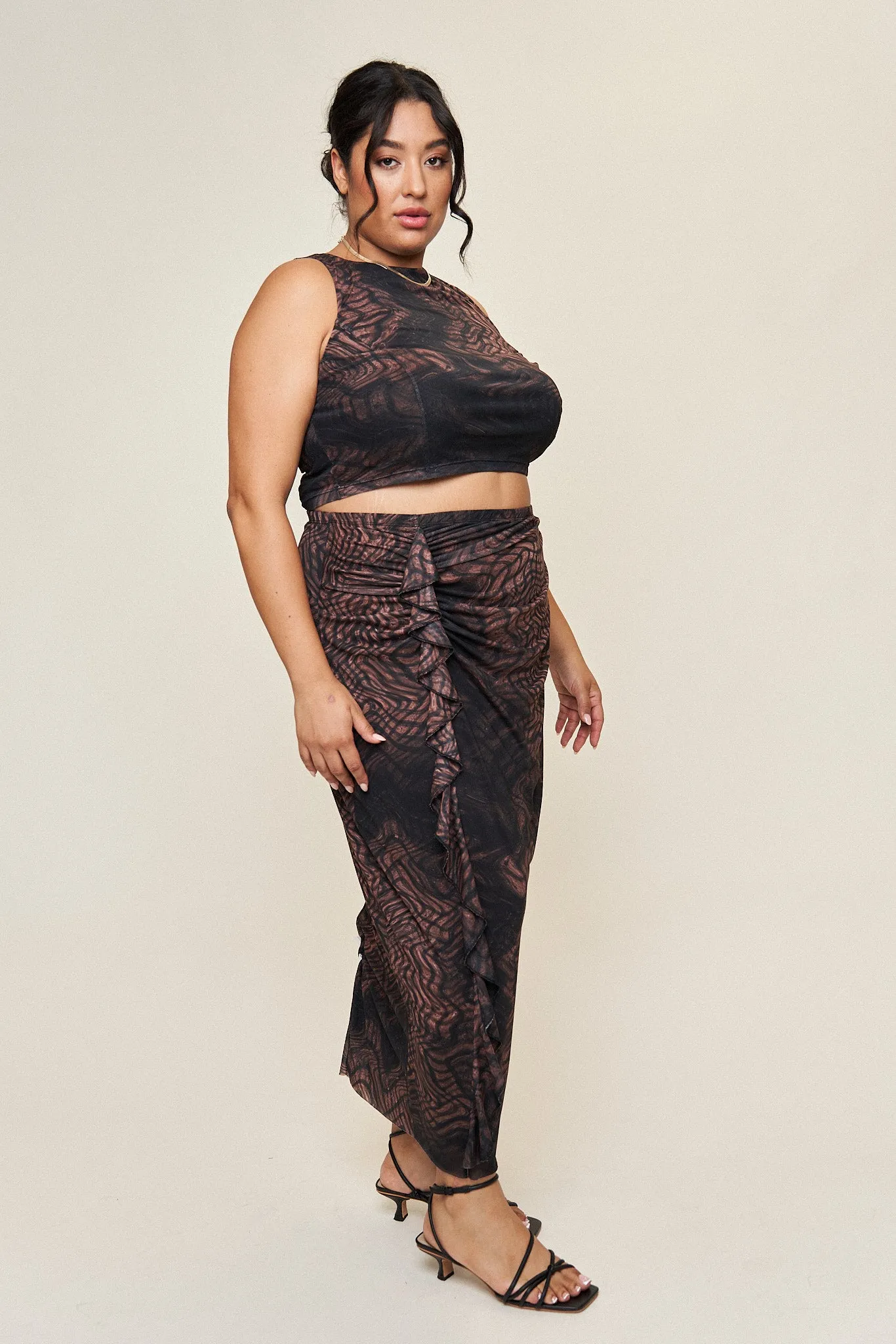 Becca Mesh Top sold by What Lo Wants product image thumbnail 3