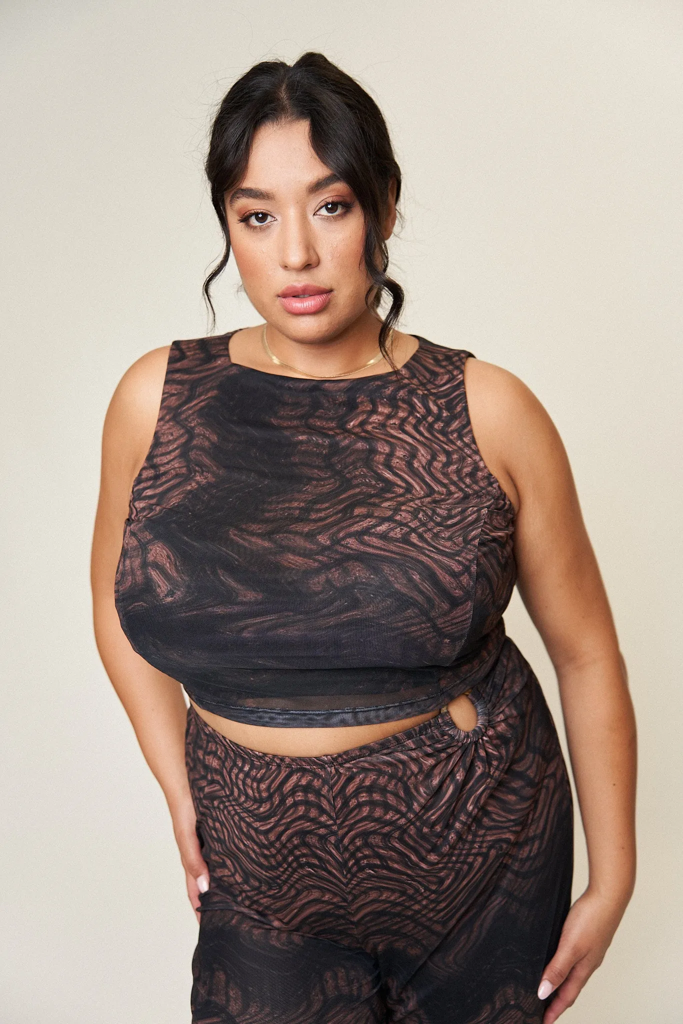 Becca Mesh Top sold by What Lo Wants