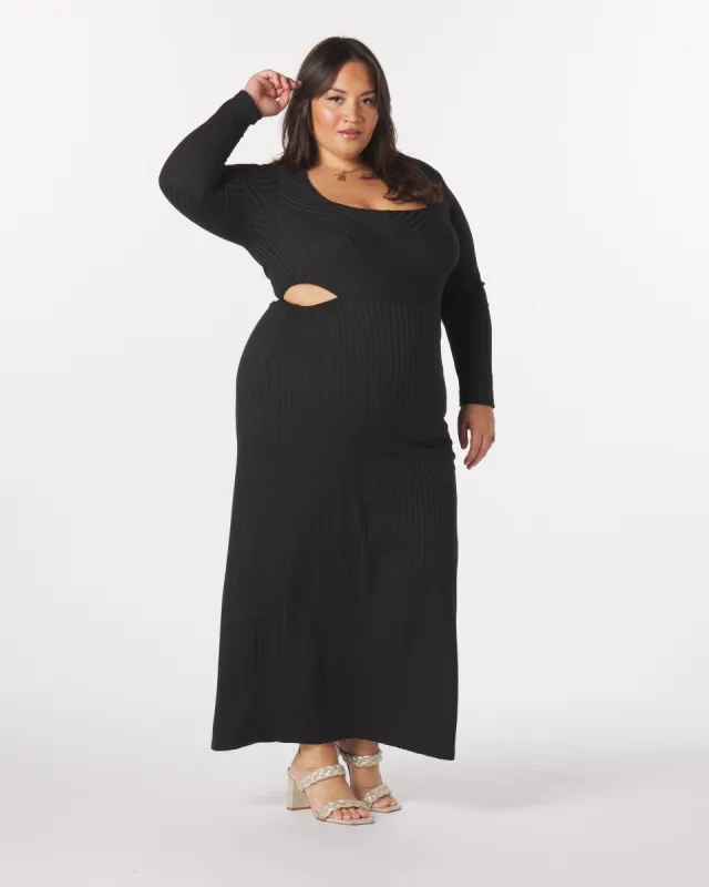 Madeline Cut-Out Maxi Dress sold by What Lo Wants