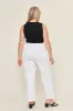 Leah Cotton Tencel Split-Hem Cargo Pant sold by What Lo Wants
