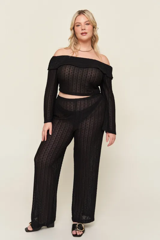Elaine Lace Pant sold by What Lo Wants