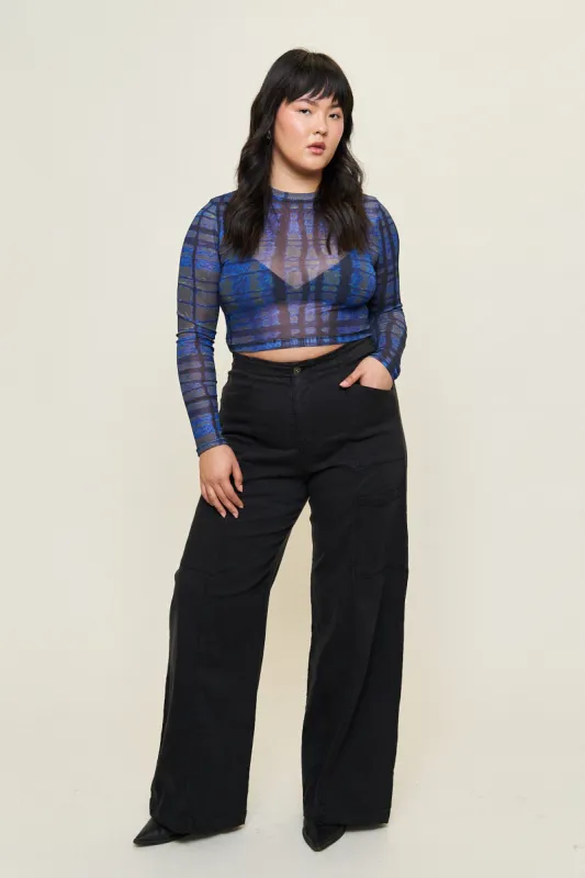 Brooke Mesh Top sold by What Lo Wants