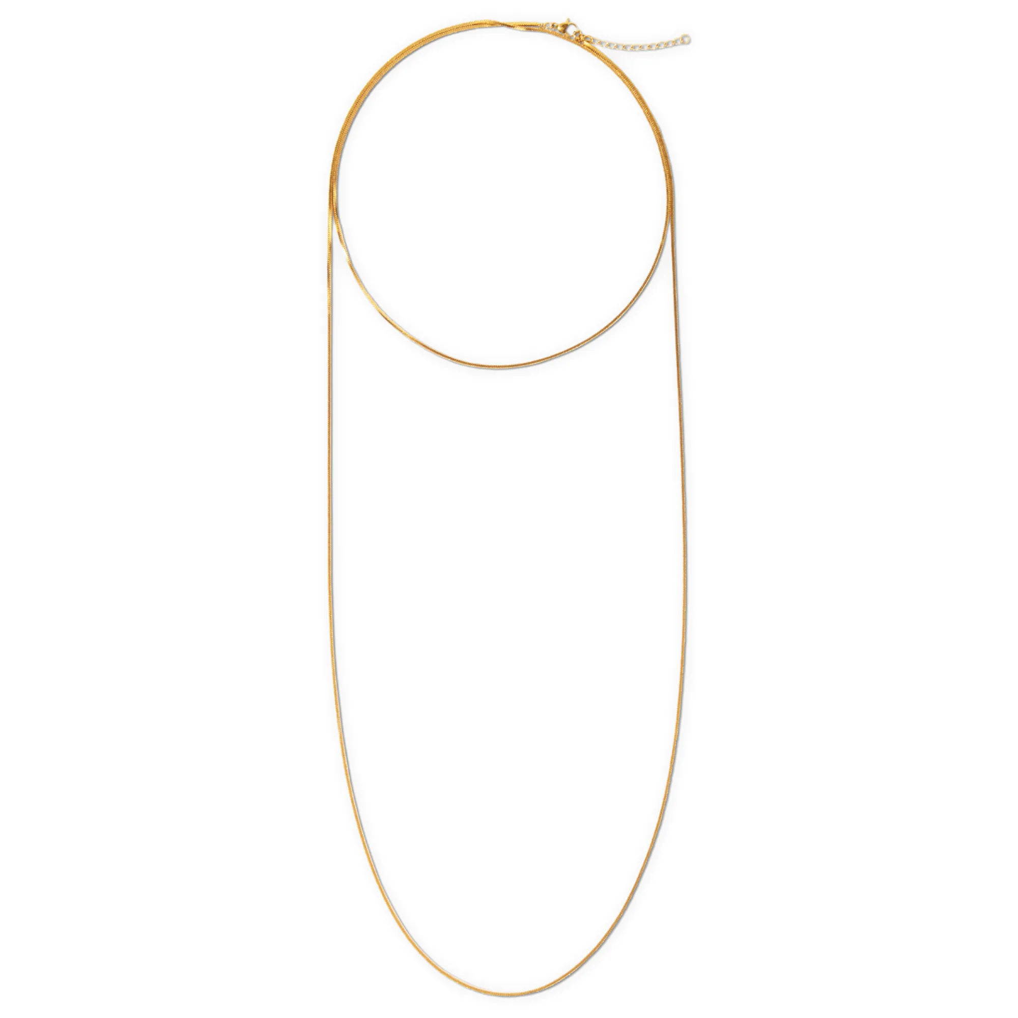 Ellie Vail - Palmer Wrap Snake Chain Necklace sold by What Lo Wants product image thumbnail 3