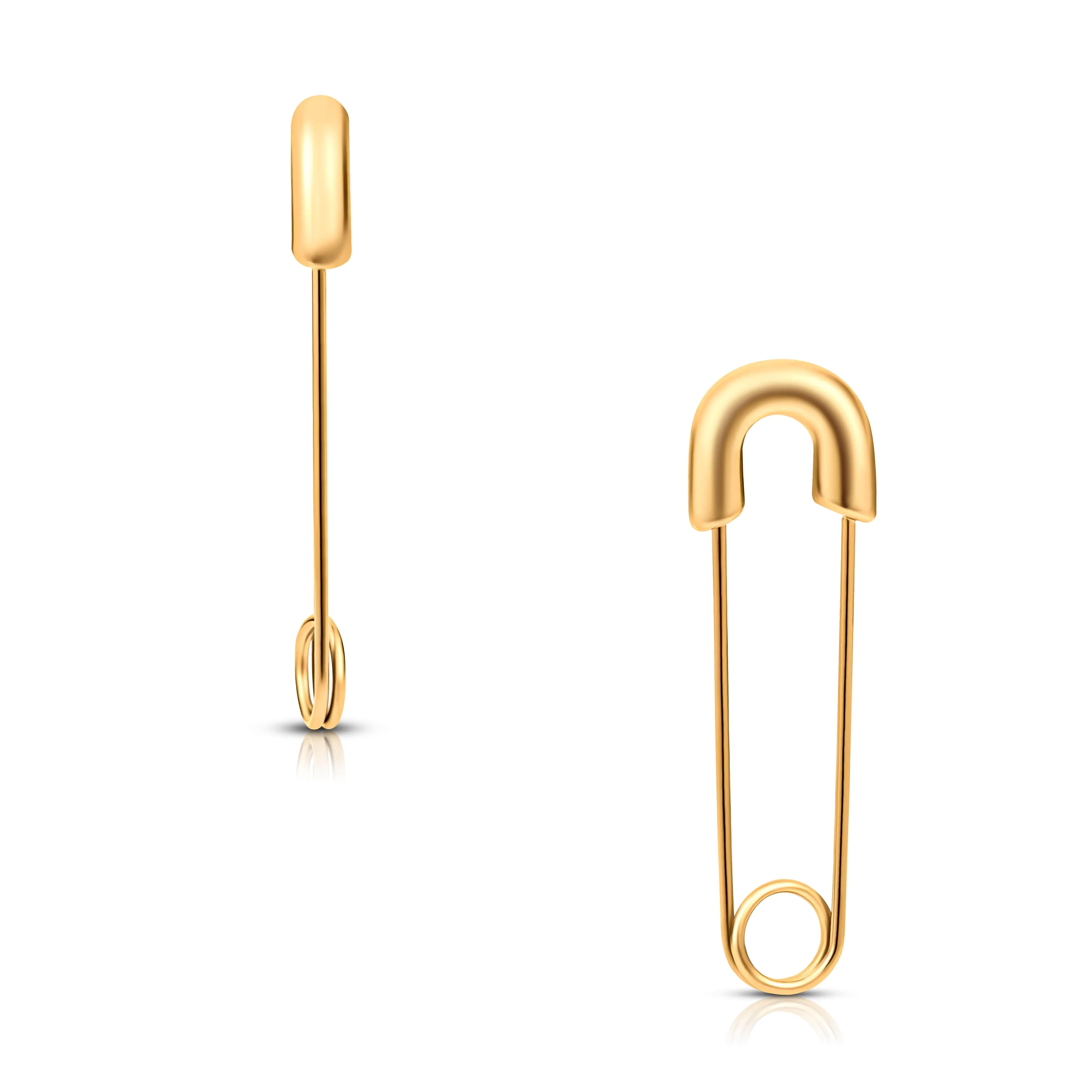Ellie Vail - Abi Safety Pin Earring sold by What Lo Wants product image thumbnail 4