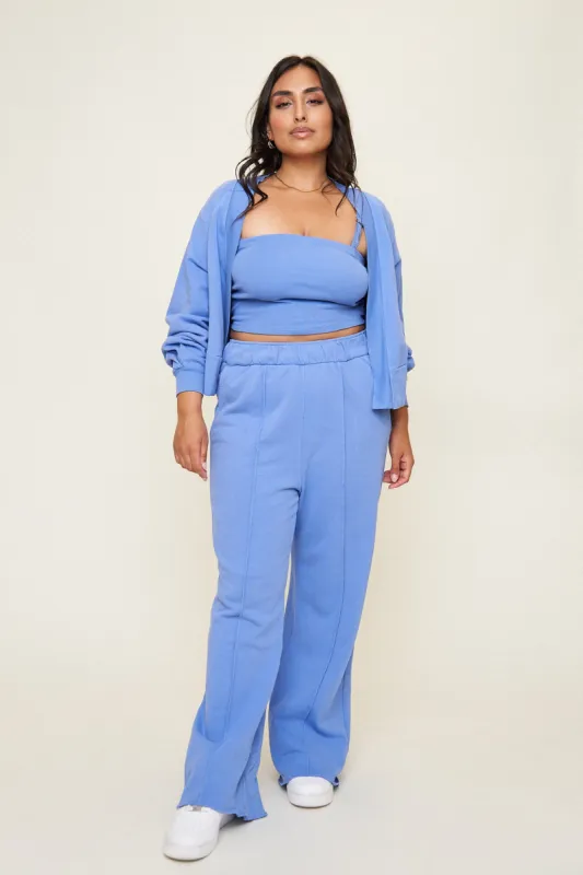 Camilla French Terry Cardigan sold by What Lo Wants