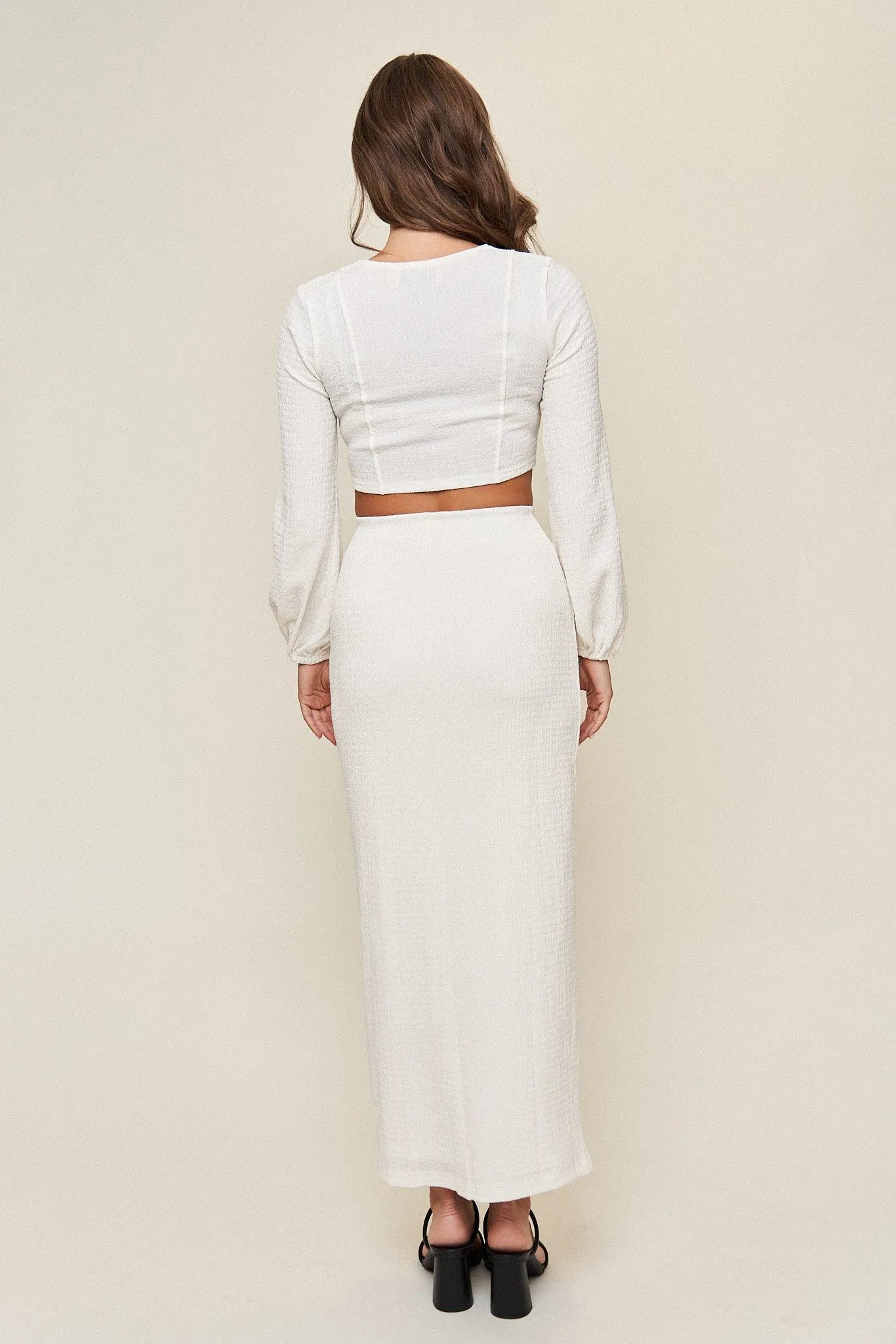 Carly Cropped Blouse sold by What Lo Wants product image thumbnail 5