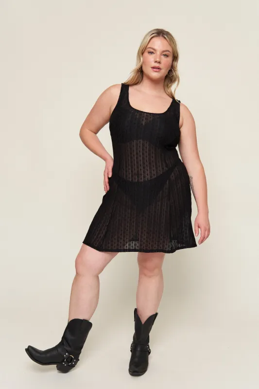 Michaela Lace Mini Dress sold by What Lo Wants