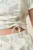 Bo Ruched Top in Sage sold by What Lo Wants