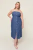 Tahoma Tencel Denim Dress sold by What Lo Wants
