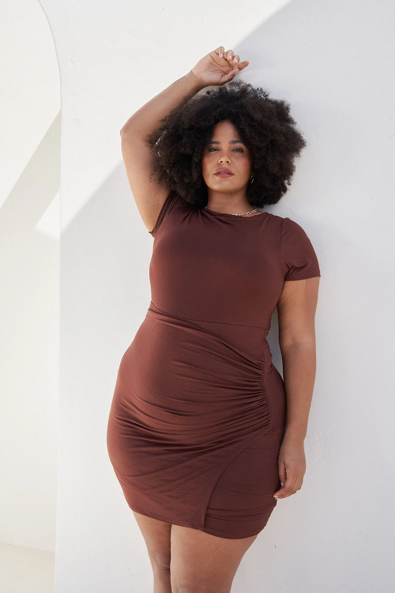 Kara Wrap Dress sold by What Lo Wants product image thumbnail 2