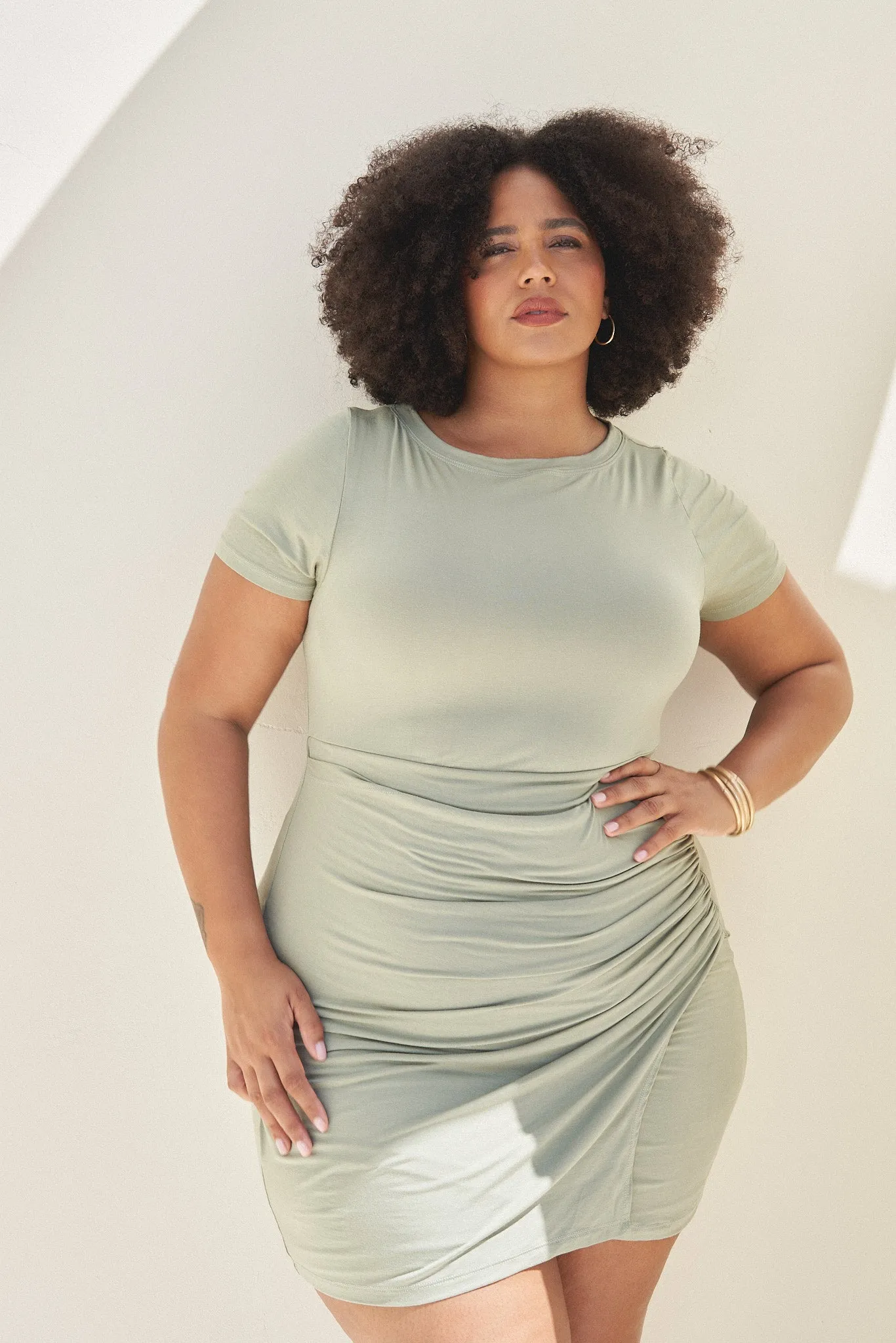 Kara Wrap Dress sold by What Lo Wants product image thumbnail 3