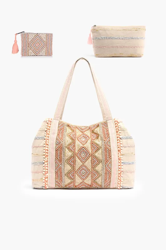 Rose Gold Beauties Set of 3 sold by America & Beyond