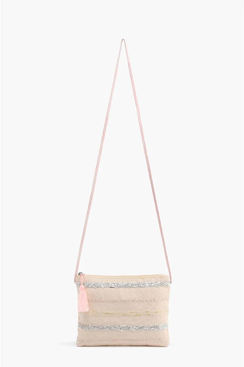 Rose Gold Easy Breezy CrossBody Bag sold by America & Beyond
