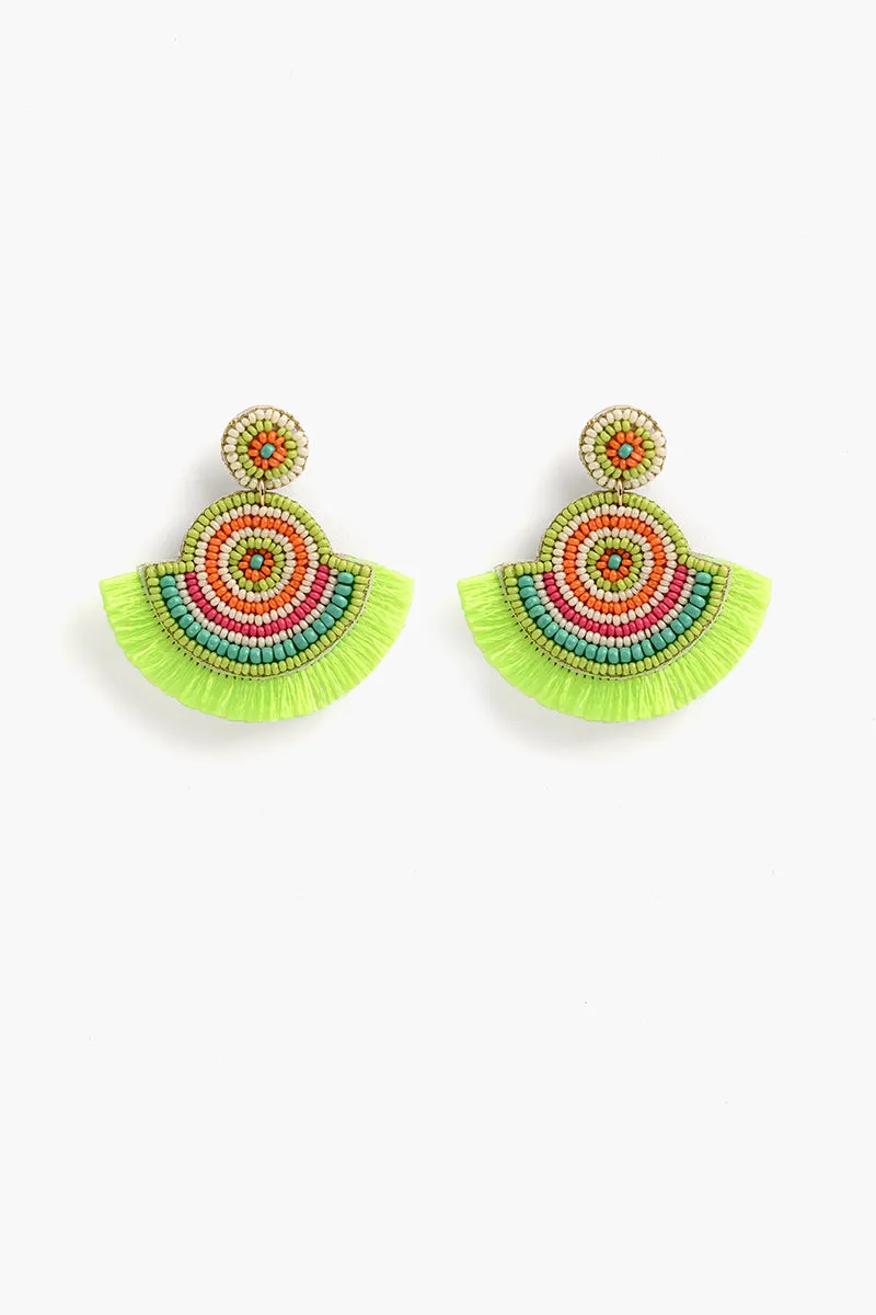 Bright is Best Embellished Earrings sold by America & Beyond