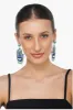 Hamsa Evil Eye Beaded Earrings sold by America & Beyond