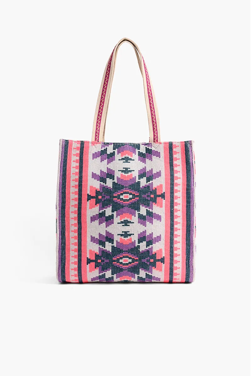 Very Peri Handcrafted Tote sold by America & Beyond product image thumbnail 4