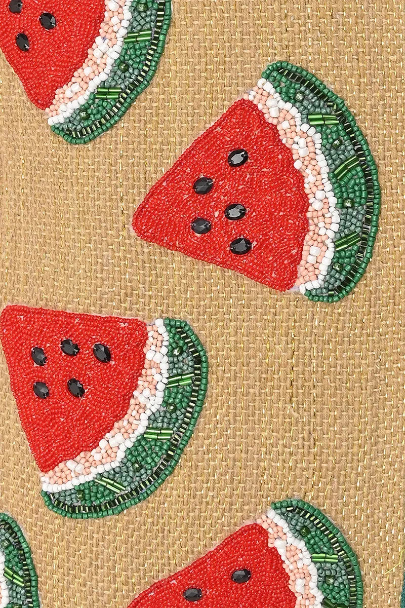 Watermelon Waves Cane Handle Tote sold by America & Beyond product image thumbnail 2