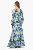Eva Forest Printed Maxi Dress sold by America & Beyond
