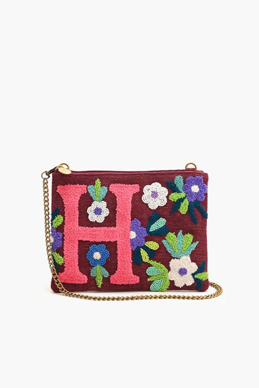 H Floral Crossbody Bag sold by America & Beyond