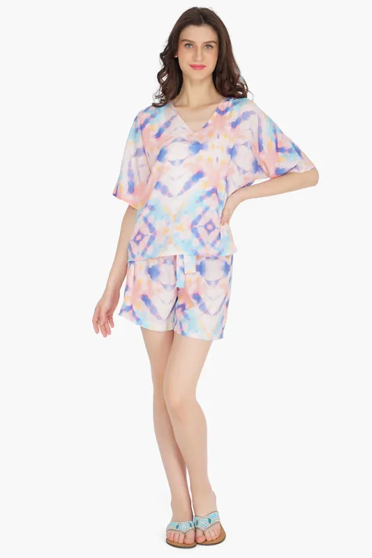 Sunkist Tie Dye Top sold by America & Beyond