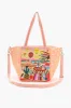 Orange Hot Air Balloon Embellished Tote sold by America & Beyond
