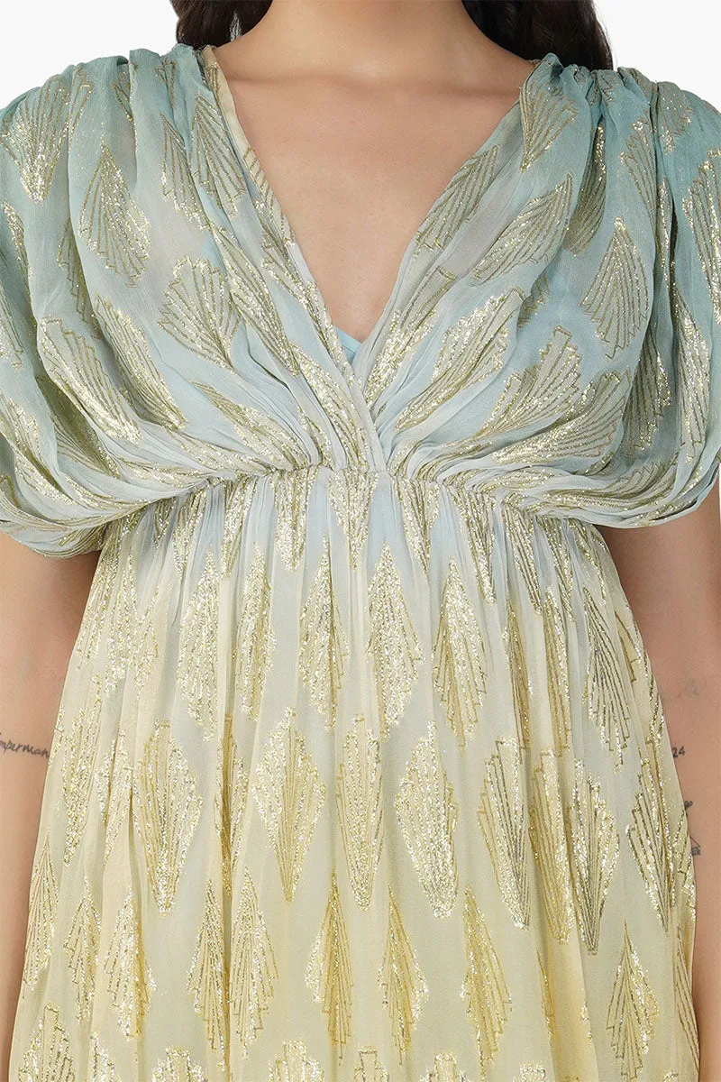 Magnolia Lurex Maxi Dress sold by America & Beyond product image thumbnail 5