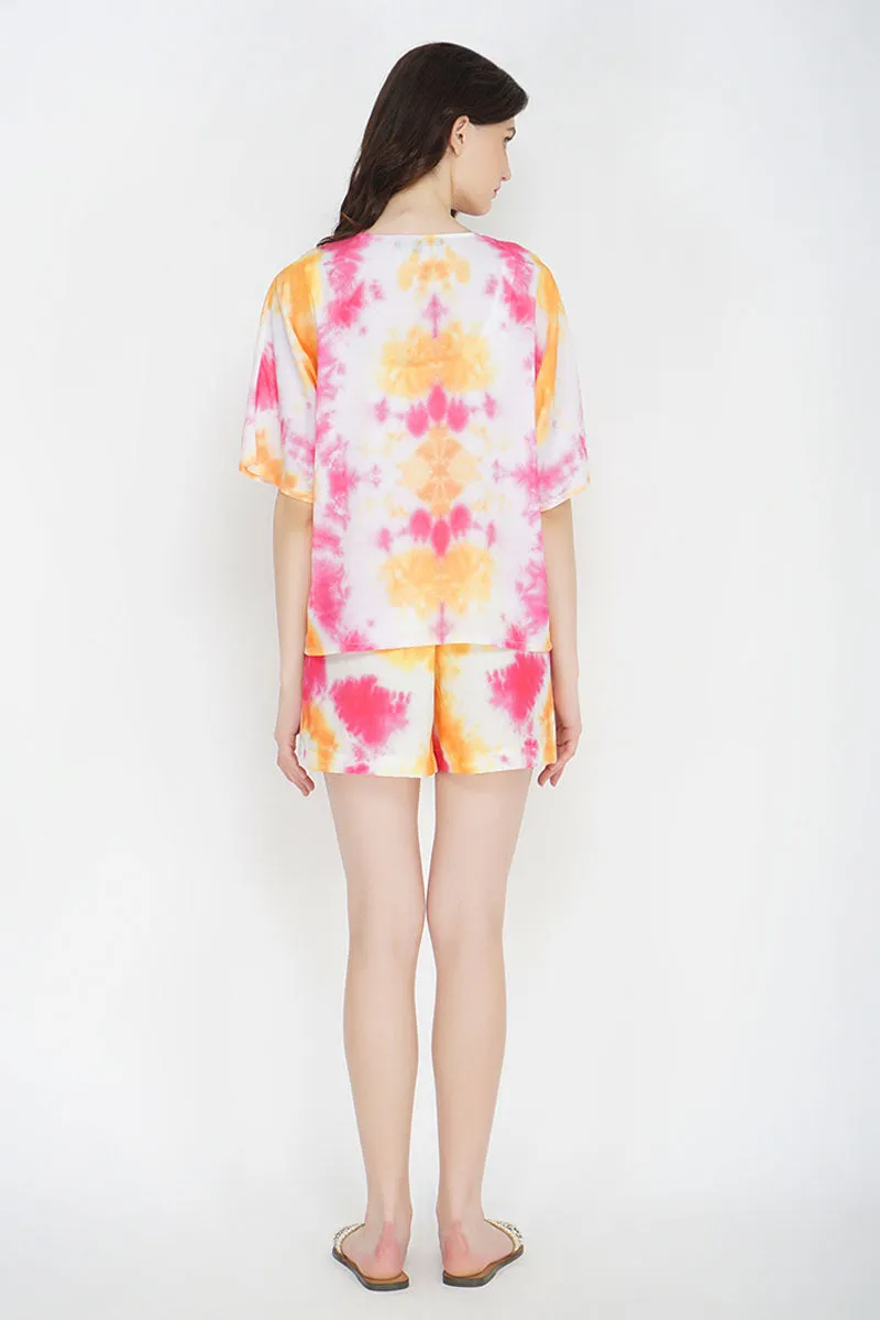 Sunrise Tie Dye Top sold by America & Beyond product image thumbnail 3